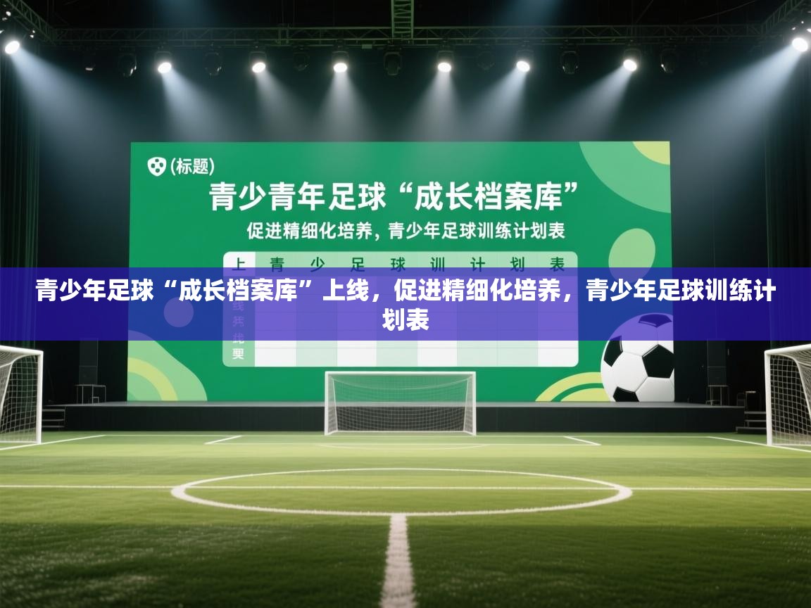 蓝鲸体育app-青少年足球“成长档案库”上线,促进精细化培养,青少年足球训练计划表 第2张